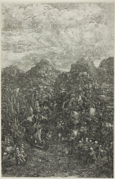 Der wunderbare Fischfang von Rodolphe Bresdin