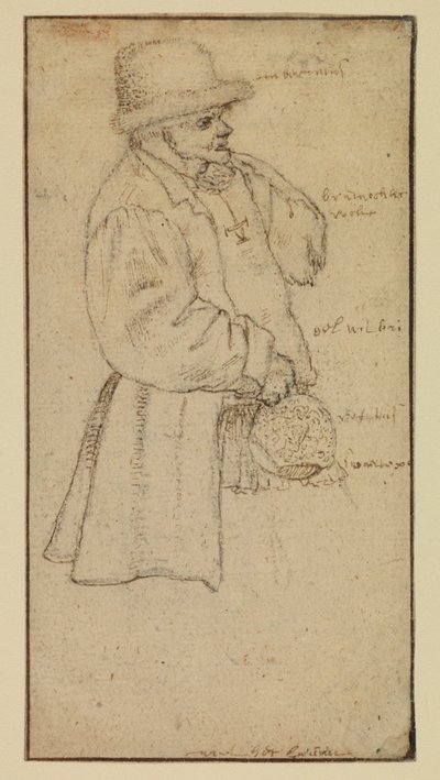 Bauer, der einen Krug trägt von Roelandt Jacobsz. Savery