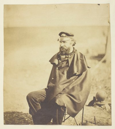 Archibald Gordon (1812-1886), leitender Sanitätsoffizier auf der Krim; aufgenommen auf der Krim von Roger Fenton