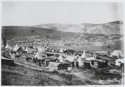 Lager der 4. (The Queen’s Own Light) Dragoner von Roger Fenton
