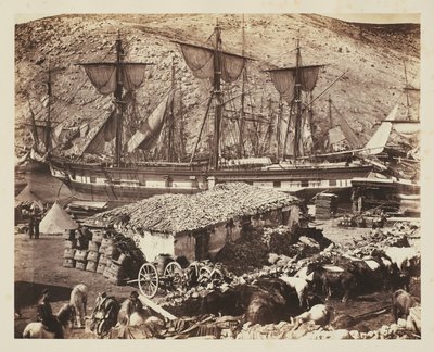 Hafen von Balaklawa, Der Vieh-Pier von Roger Fenton