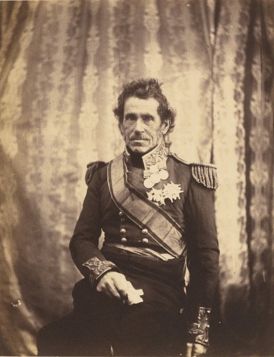 Generalleutnant Sir De Lacy Evans, G.C.B. von Roger Fenton