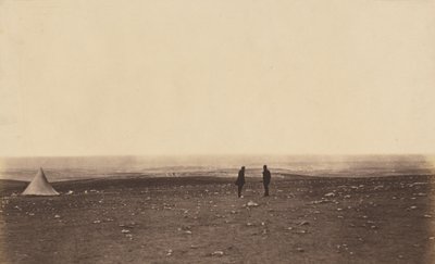 Offiziere auf der Wache am Cathcarts Hill von Roger Fenton