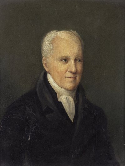 Pfarrer George Crabbe, zwischen 1827-28 von Rolinda Sharples