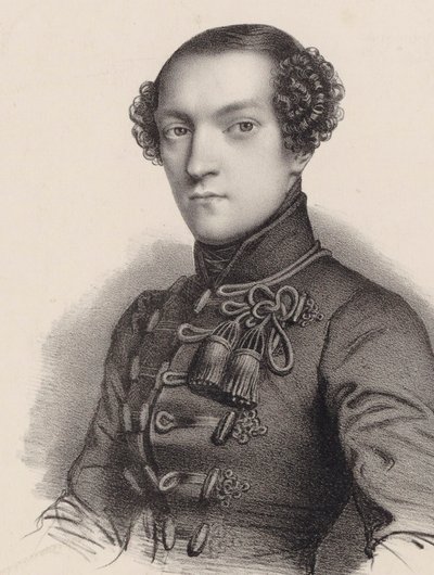 Porträt des Pianisten und Komponisten Antoine de Kontski 1817-1899 von Romain Cazes