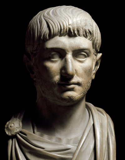 Büste des Kaisers Gallienus, 3. Jahrhundert von Roman