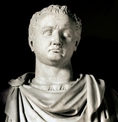 Büste von Vespasian (Titus Flavius Vespasianus) von Roman