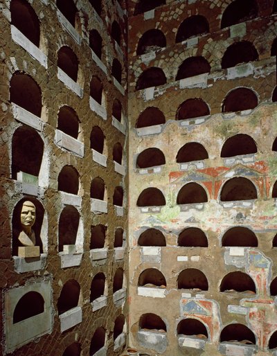 Kolumbarium der Vigna Codini, Anfang 1. Jahrhundert von Roman