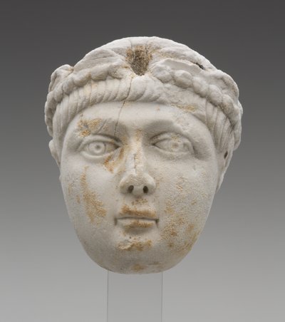 Kopf des Kaisers Honorius als Kind, spätes 4. Jahrhundert n. Chr. von Roman