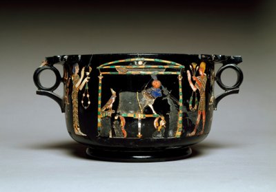 Römische Kunst: Schale mit ägyptischen Motiven von Roman