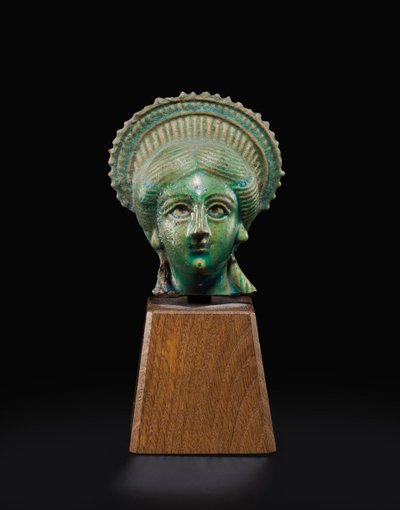 Kopf der Isis-Aphrodite, 1. - 2. Jahrhundert n. Chr. von Roman Period Egyptian