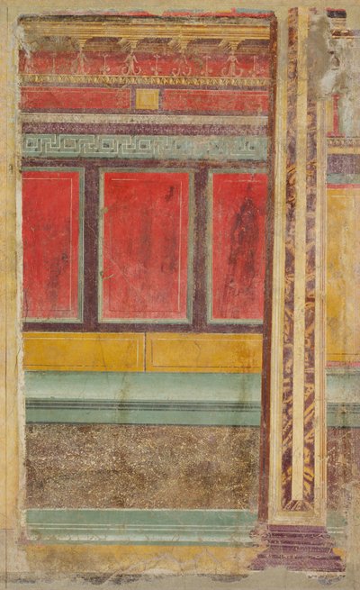 Wandmalerei aus einer Villa in Boscoreale, ca. 50-40 v. Chr. von Roman Republican Period