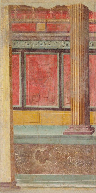 Wandmalerei aus einer Villa in Boscoreale, ca. 50-40 v. Chr. von Roman Republican Period