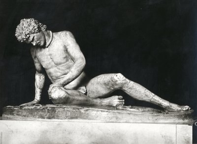 Sterbender Gallier, Kopie eines griechischen Originals von ca. 230-220 v. Chr. von Epigonos von Roman Roman