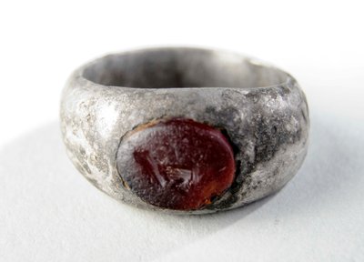 Fingerring mit Intaglio (Silber) von Roman Roman