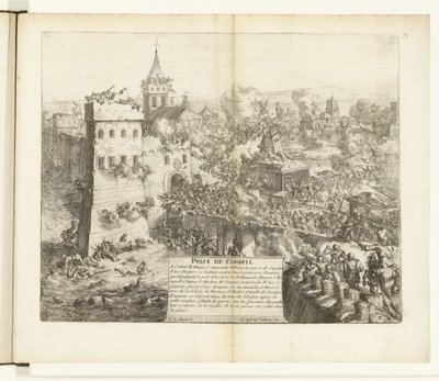Einnahme von Corbeil, 1590 von Romeyn de Hooghe