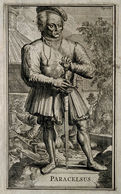 Philippus Theophrastus Aureolus Bombastus von Hohenheim Paracelsus von Romeyn de Hooghe