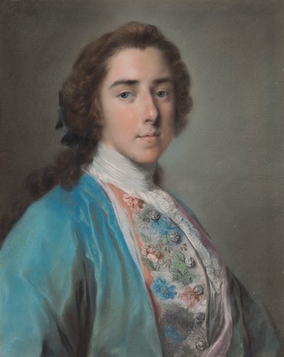 Porträt von Henry Fiennes Pelham-Clinton, neunter Earl of Lincoln und zweiter Duke of Newcastle von Rosalba Carriera