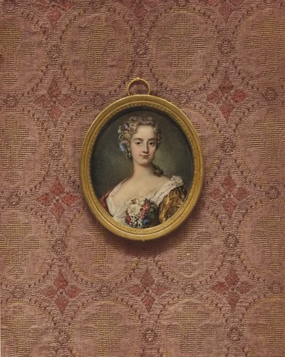 Porträt einer unbekannten Dame von Rosalba Giovanna Carriera
