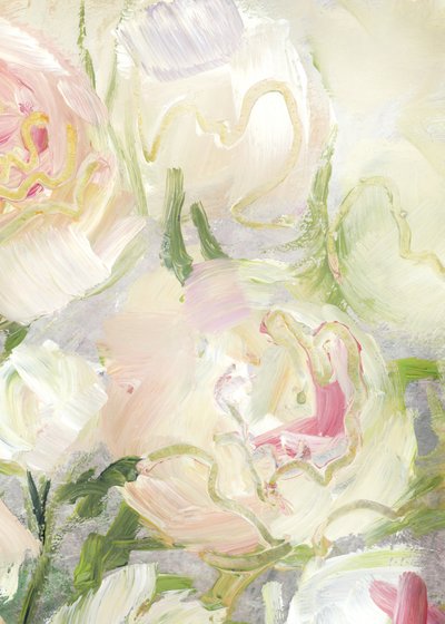 Cremige rosa Blumen von Rosana Laiz Blursbyai