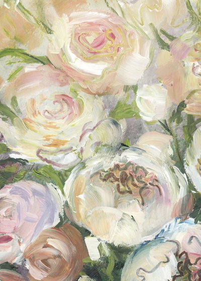 Pastellrosen-Pfingstrosen von Rosana Laiz Blursbyai