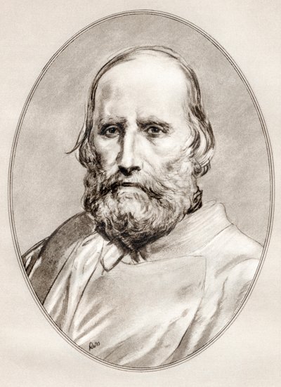 Giuseppe Garibaldi, aus Living Biographies of Famous Men von Ross Gordon