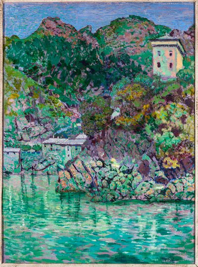 Ansicht von San Fruttuoso, nahe Camogli von Rubaldo Merello