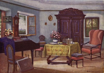 Mozarts Zimmer auf dem Kahlenberg von Rudolf Klingsbogl