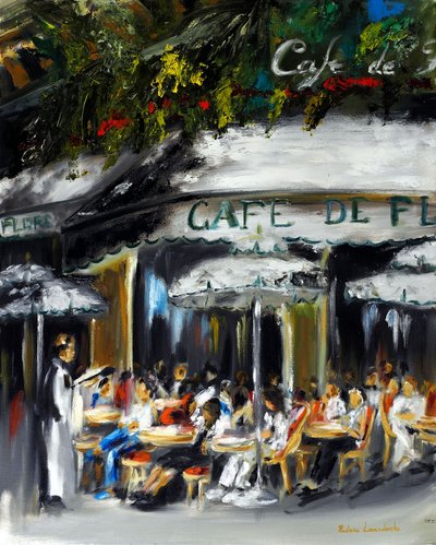 Cafe de Flore Paris von Ruslana Levandovska