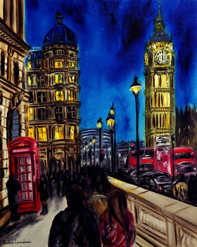 Zeitloses London, 2025 von Ruslana Levandovska