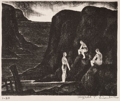 Die Badenden von Russell T. Limbach