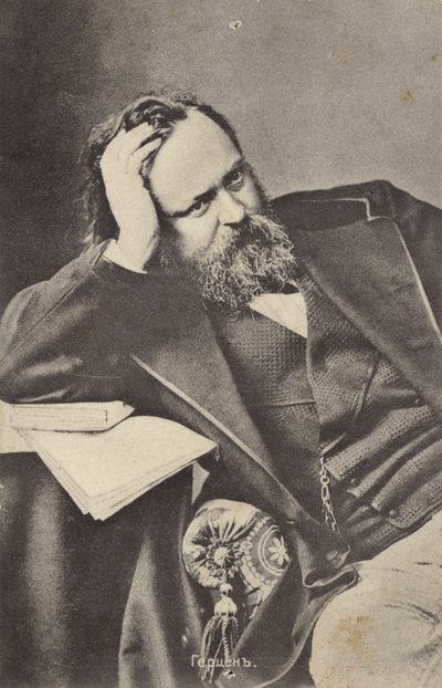 Alexander Herzen, russischer Schriftsteller und Philosoph von Russian Photographer