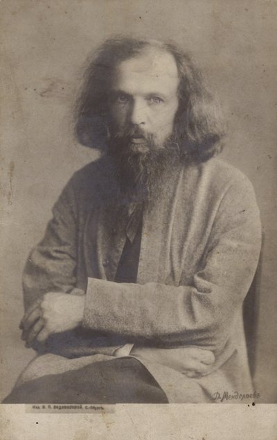 Dmitri Mendelejew, russischer Chemiker von Russian Photographer