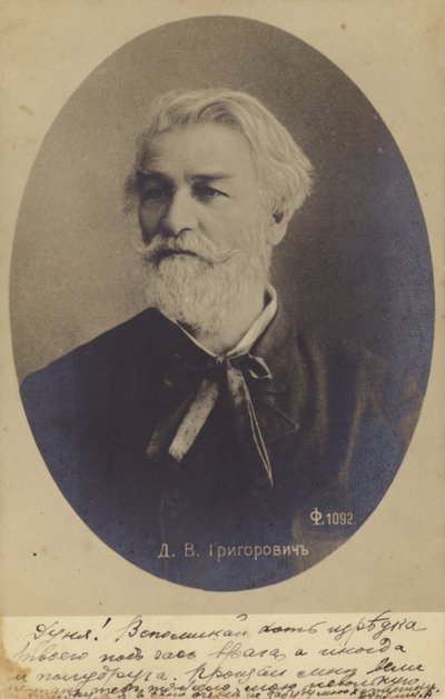 Dmitri Grigorowitsch, russischer Schriftsteller und Künstler von Russian Photographer