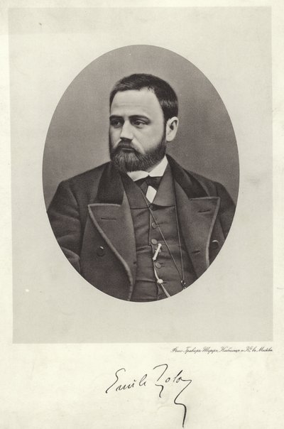 Émile Zola von Russian Photographer
