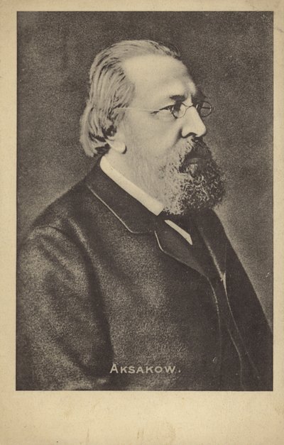 Iwan Aksakow, russischer Schriftsteller von Russian Photographer