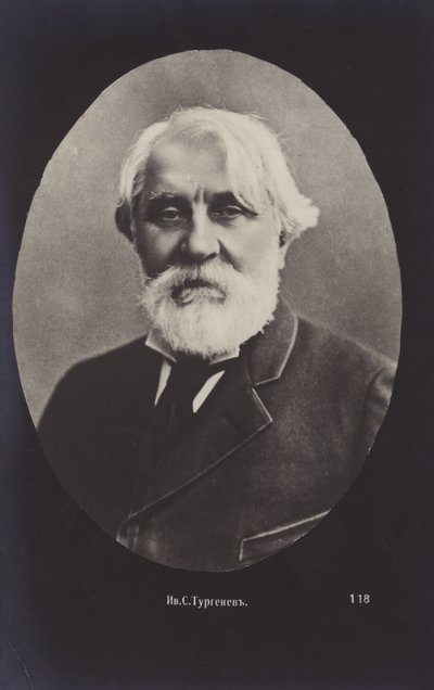 Iwan Turgenew (1818-1883), russischer Schriftsteller, Erzähler und Dramatiker von Russian Photographer