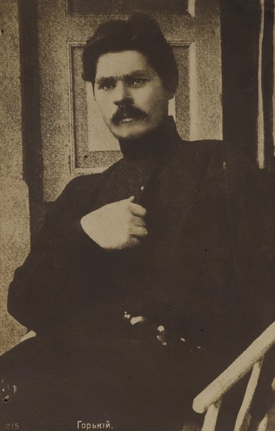 Maxim Gorki, russischer und sowjetischer Schriftsteller und politischer Aktivist von Russian Photographer