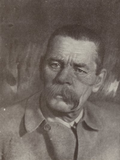 Maxim Gorki, russischer Autor von Russian Photographer