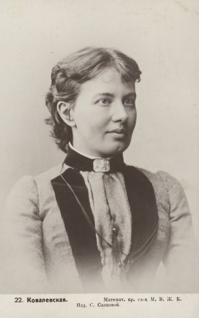 Sofia Kowalewskaja, russische Mathematikerin von Russian Photographer