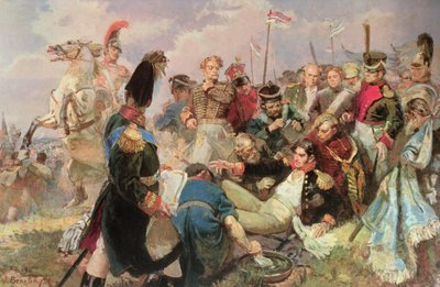 Schlacht von Borodino, 7. September 1812 von Russian School