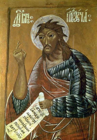 Johannes der Vorläufer von Russian School