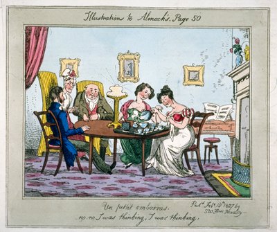 Ein kleines Missgeschick, nein, nein. Ich dachte nach, ich dachte nach, 1827 von SW Fores