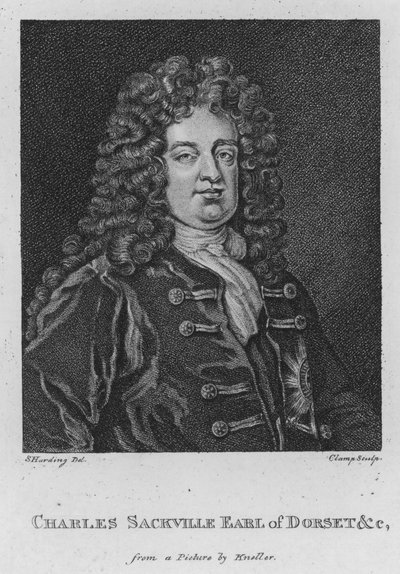 Charles Sackville, Earl of Dorset usw. von S. (after) Harding