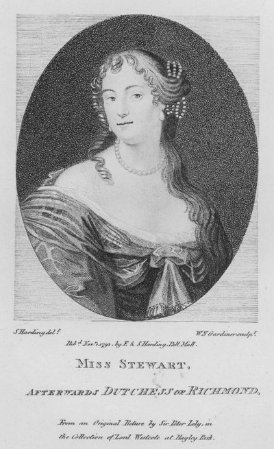 Miss Stewart, später Herzogin von Richmond von S. (after) Harding