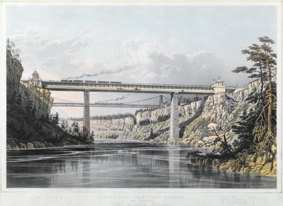 Grand Trunk Railway of Canada: Victoria Bridge, 1854 von S. Russell