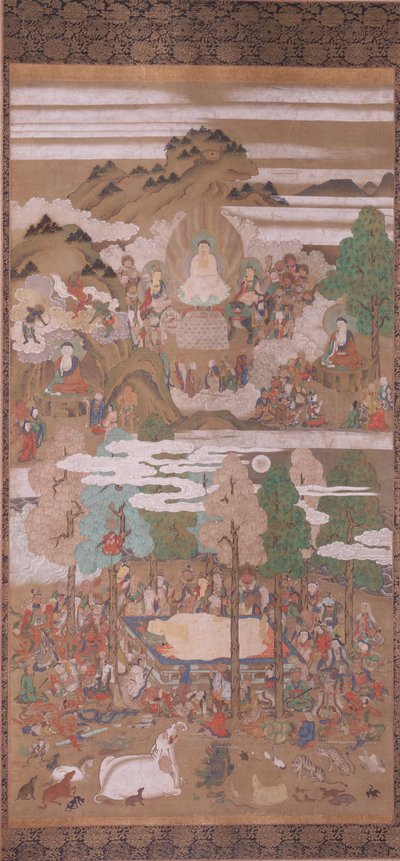 Tod von Sakyamuni Buddha von Sakon Sadatsuna