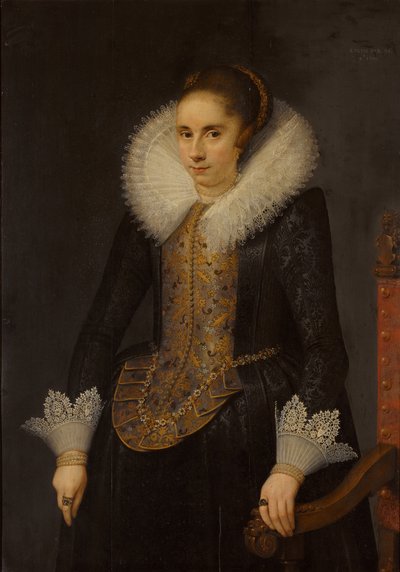 Porträt von Catharina Fourmenois von Salomon Mesdach