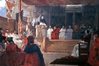 Der Kompromiss von Caspe im Jahr 1412 von Salvador Viniegra y Lasso de la Vega