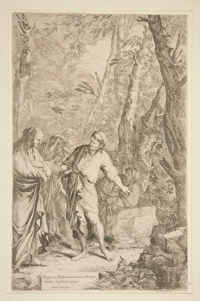 Diogenes von Salvator Rosa